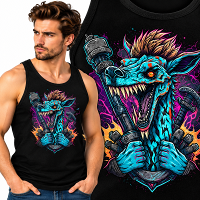 TANK TOP ZWIERZĘTA   BAD